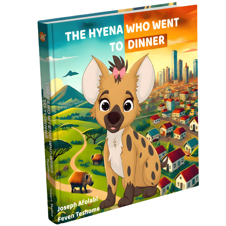 The Hyena Who Went To Dinner book cover